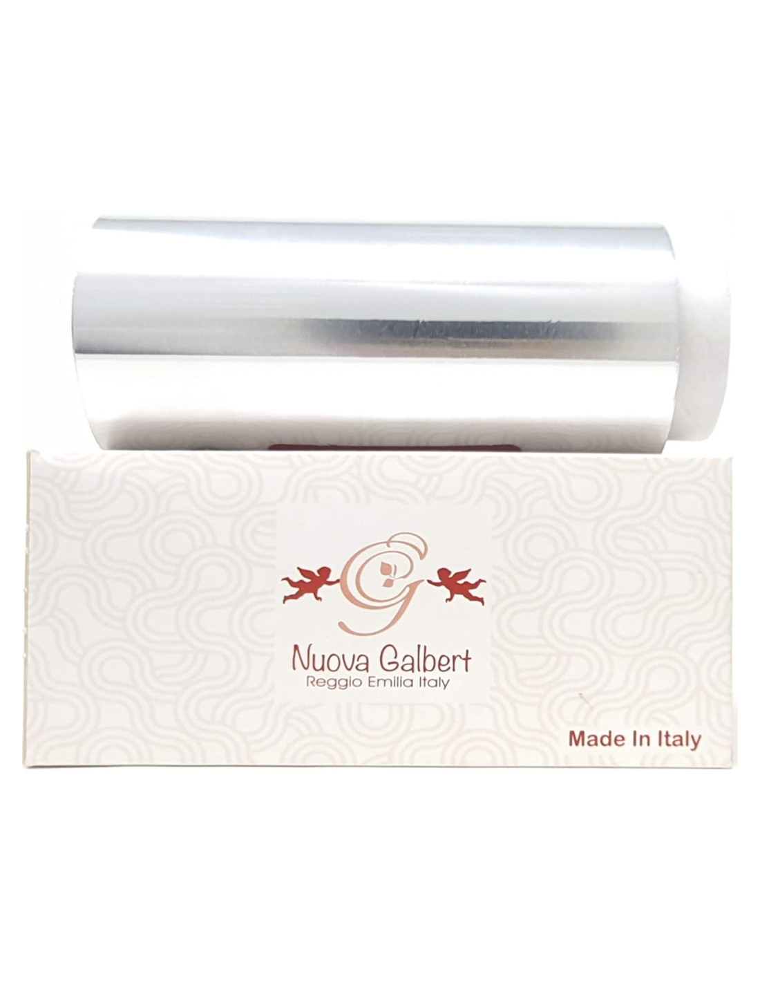 Rotolo Stagnola Professionale per Parrucchieri in Alluminio 14 Micron per Colpi di Luce H12cm
