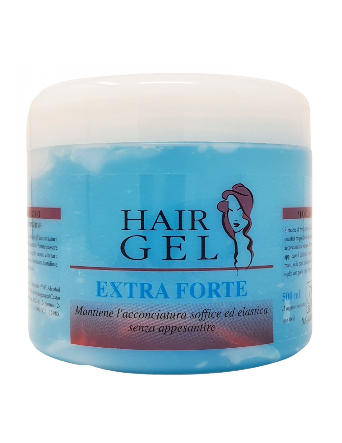 Gel Uomo Professionale 500ml Extra Forte Blu Fragranza Dolce e Sensuale
